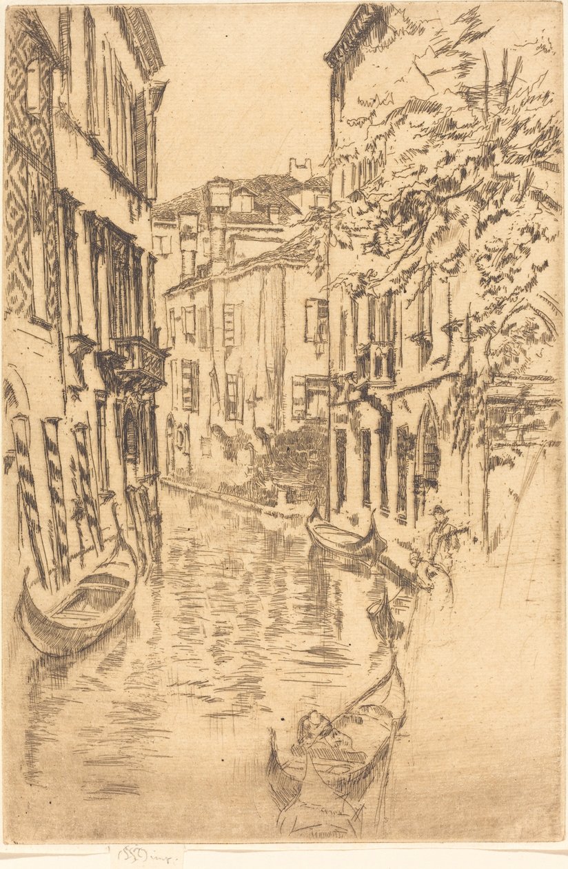 Tichý kanál, 1880. od James Abbott McNeill Whistler
