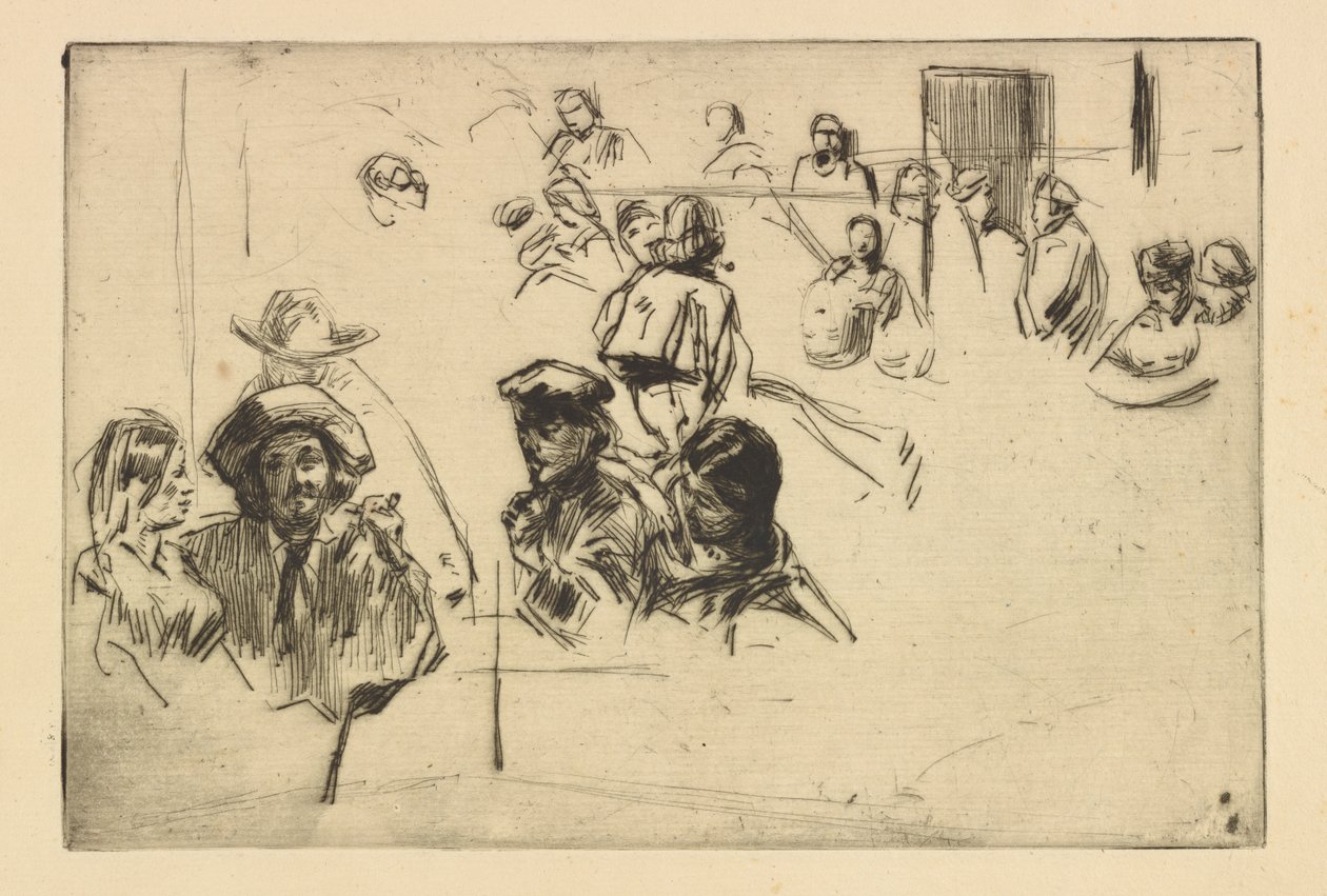 Ratcliffe Highway, 1861. od James Abbott McNeill Whistler