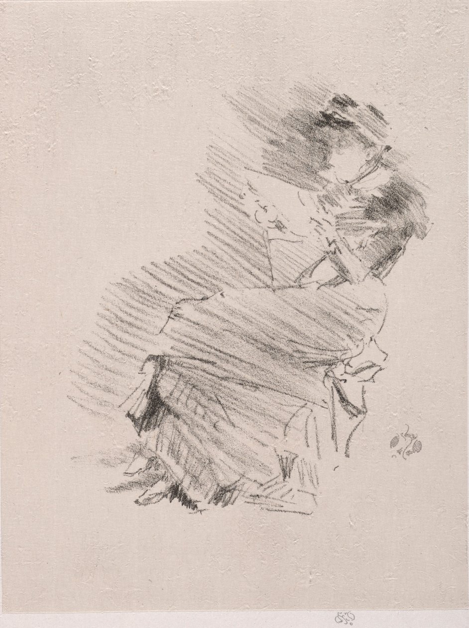 Reading, 1879. od James Abbott McNeill Whistler