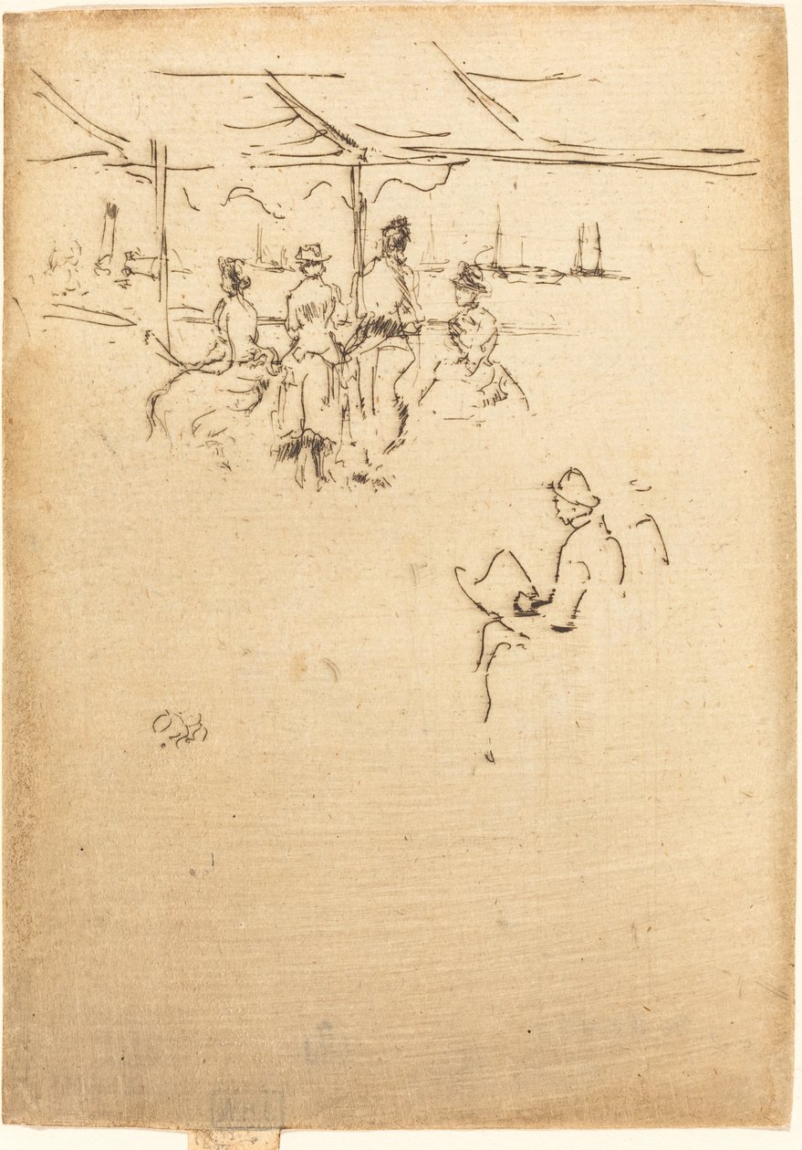 Ryde Pier, 1887. od James Abbott McNeill Whistler