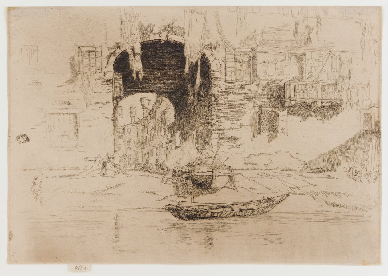 San Biagio, 1879-1880. od James Abbott McNeill Whistler