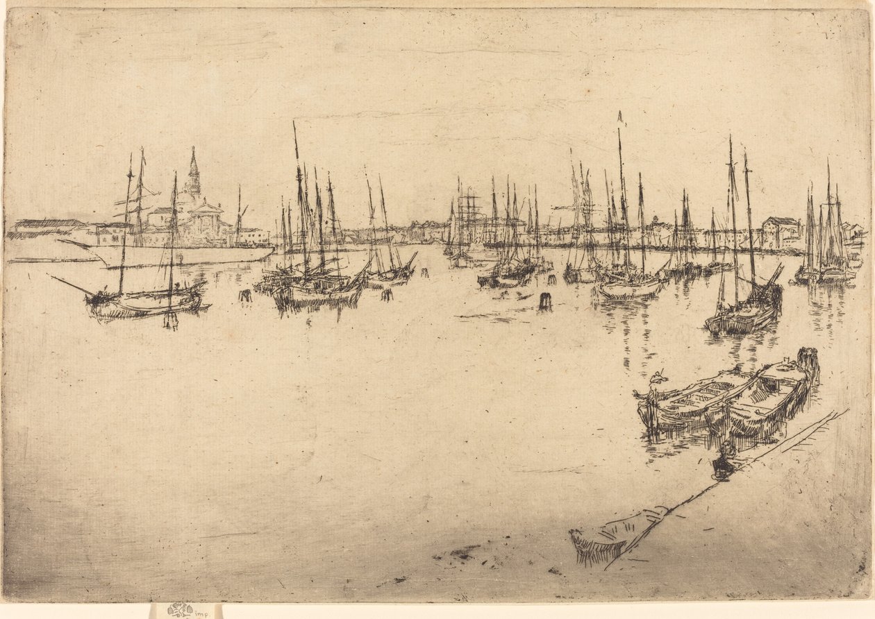 Svatý Jiří, 1880. od James Abbott McNeill Whistler