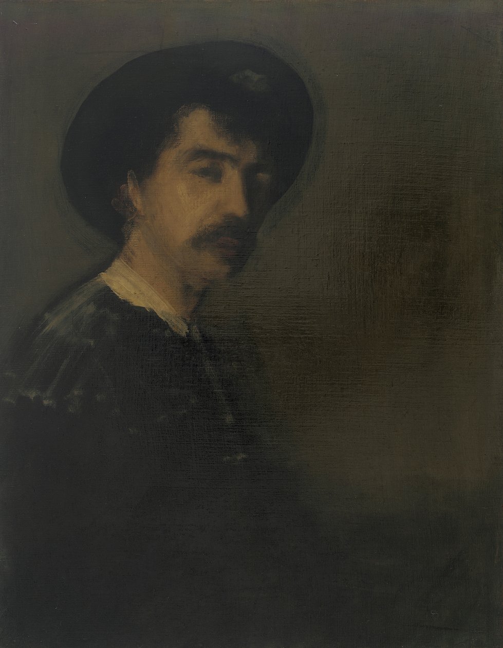 Autoportrét, 1870-1875. od James Abbott McNeill Whistler