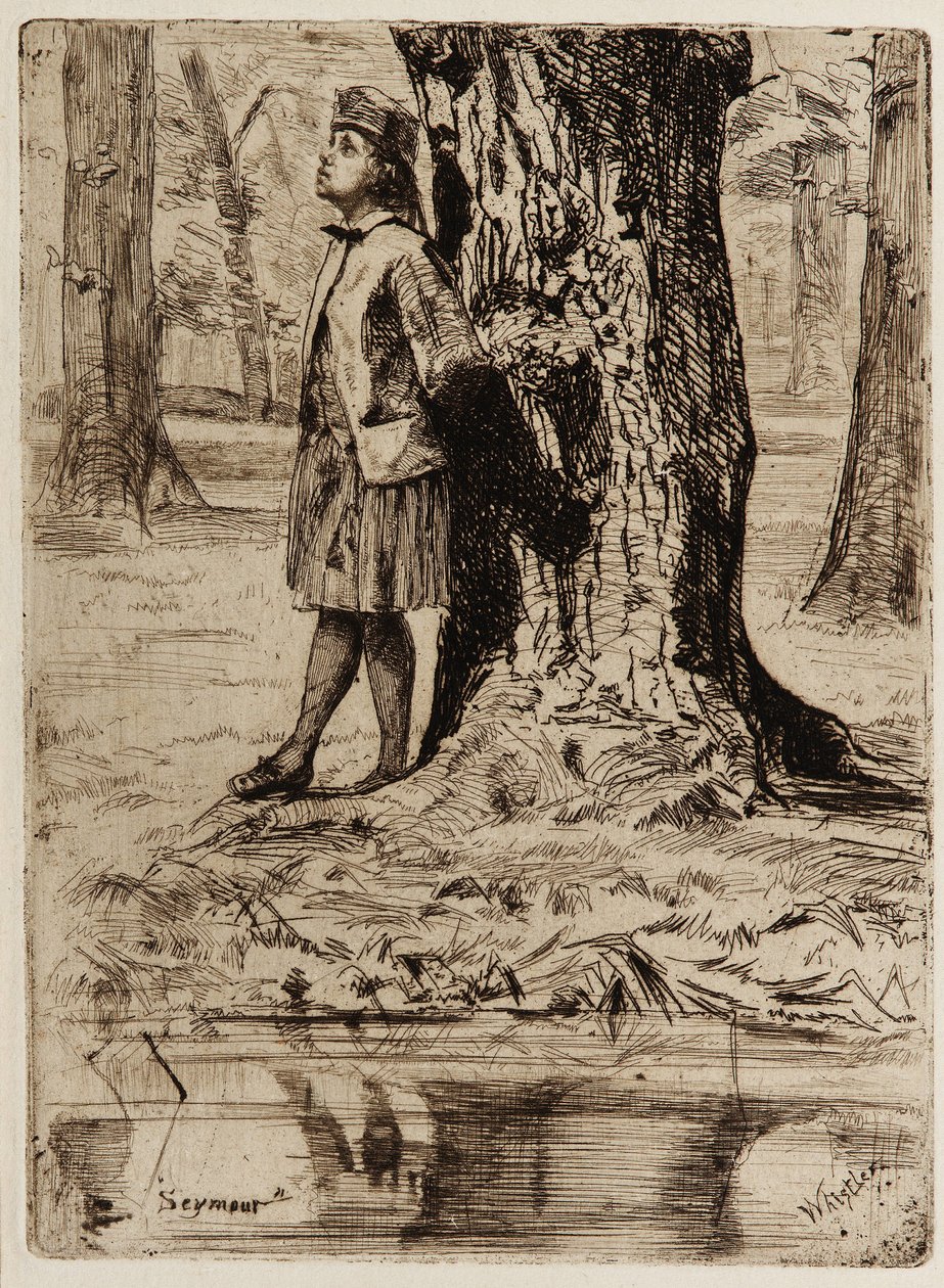 Seymour, 1859. od James Abbott McNeill Whistler