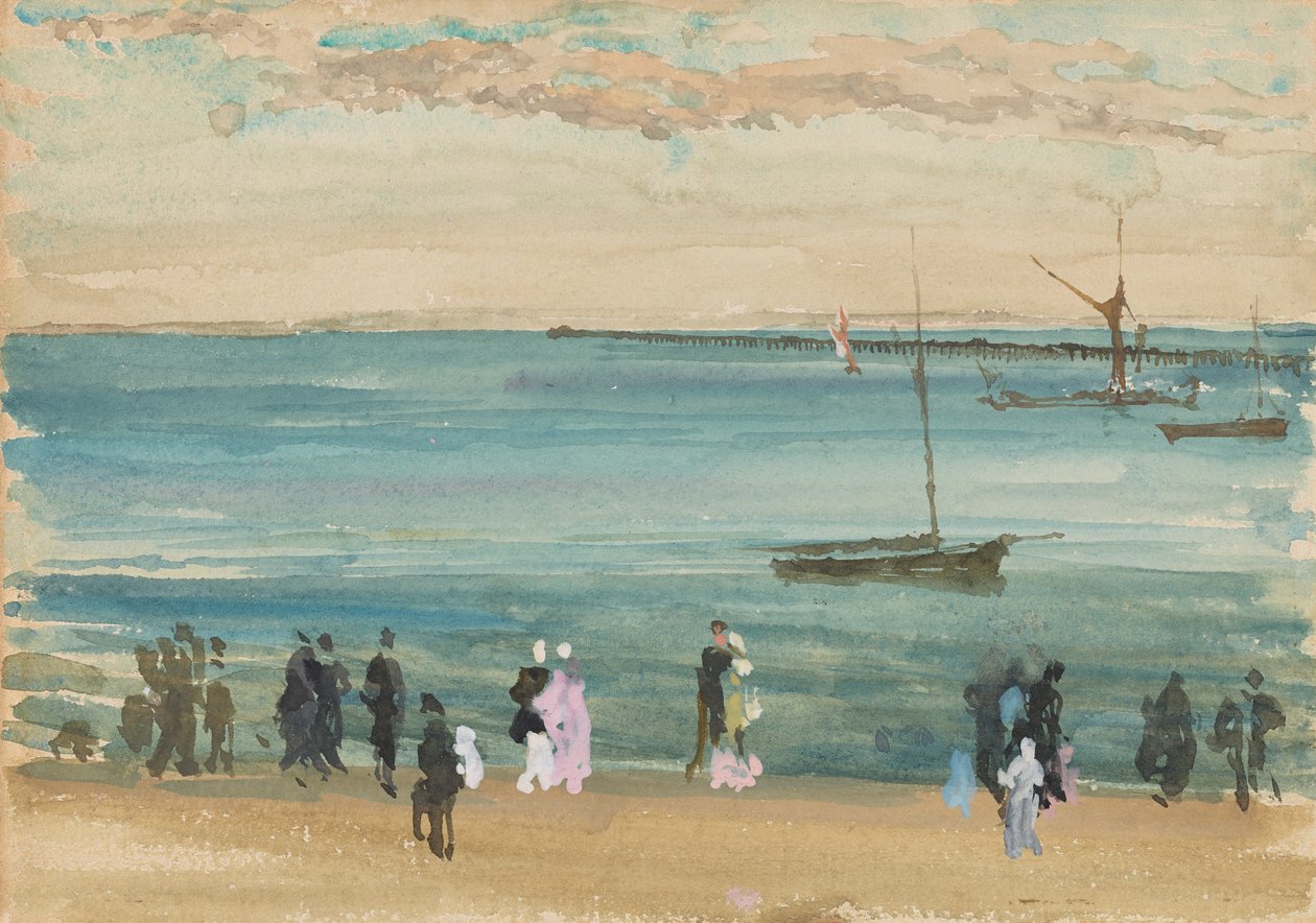 Southend Pier, 1882-1884. od James Abbott McNeill Whistler