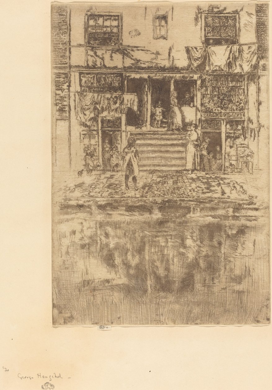 Kroky, Amsterdam, 1889. od James Abbott McNeill Whistler