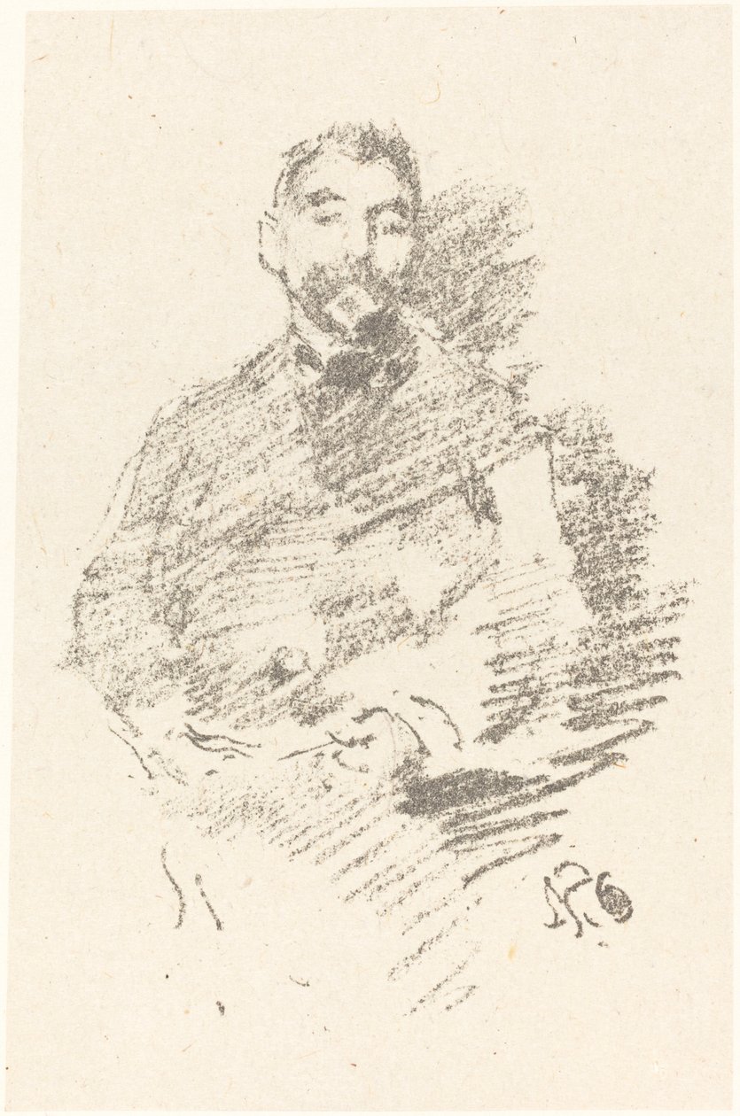 Stephane Mallarmé, 1892. od James Abbott McNeill Whistler