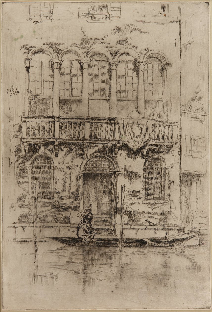 Balkon, 1879-1880. od James Abbott McNeill Whistler