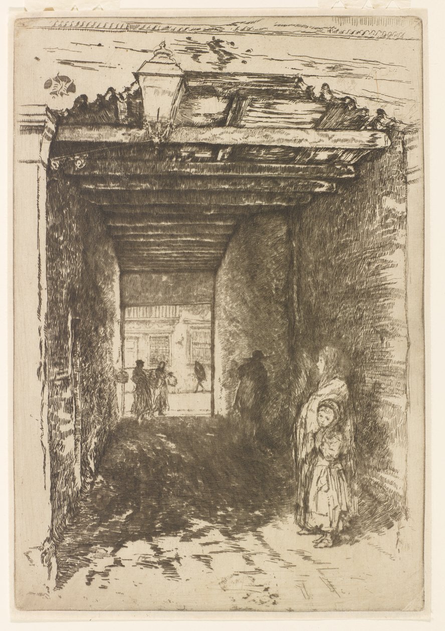Žebráci, 1879-1880. od James Abbott McNeill Whistler