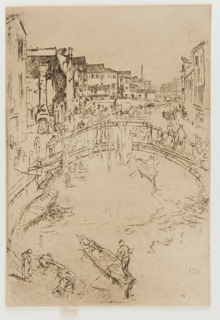 Most, Santa Marta, 1879-1880. od James Abbott McNeill Whistler