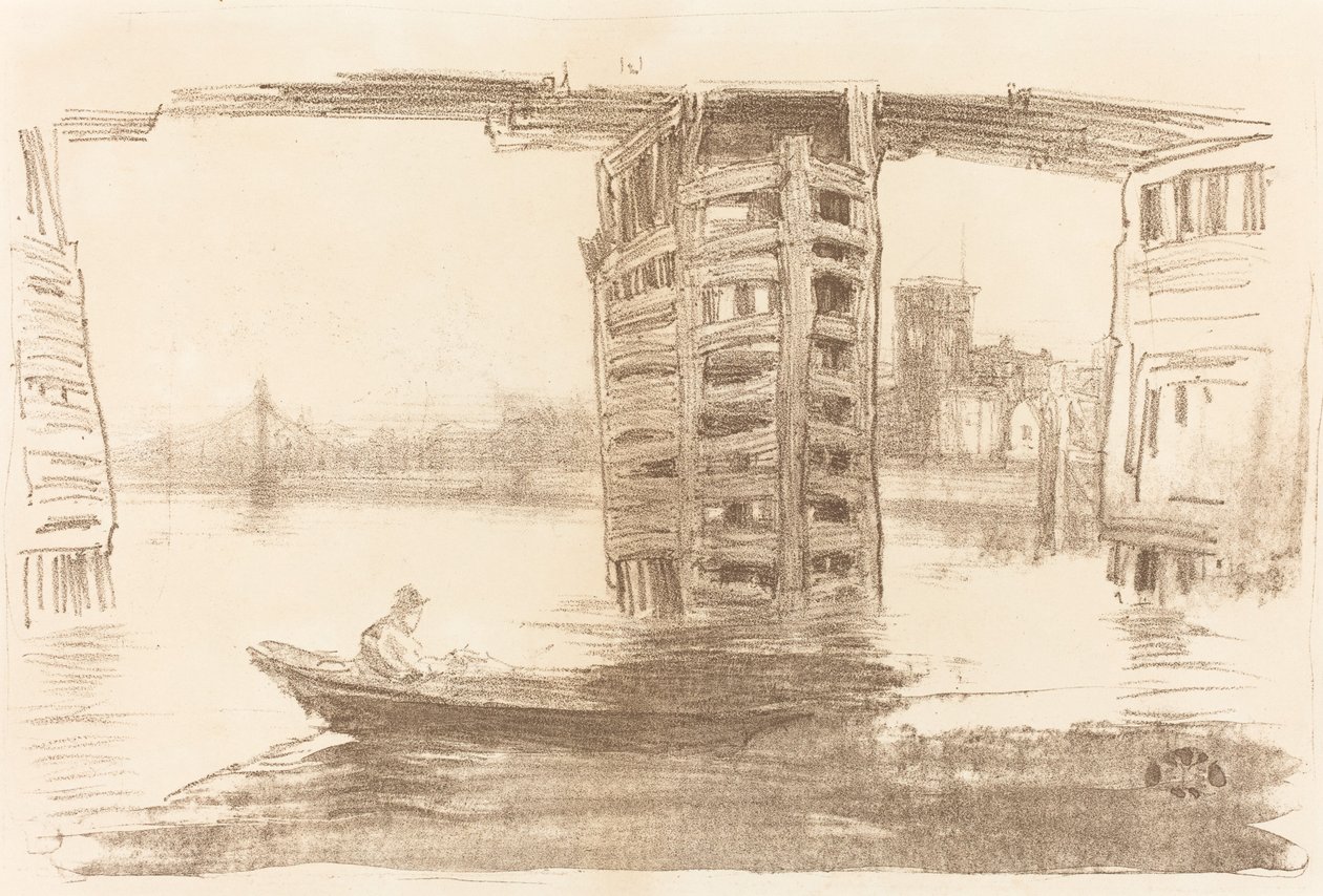 Široký most, 1878. od James Abbott McNeill Whistler