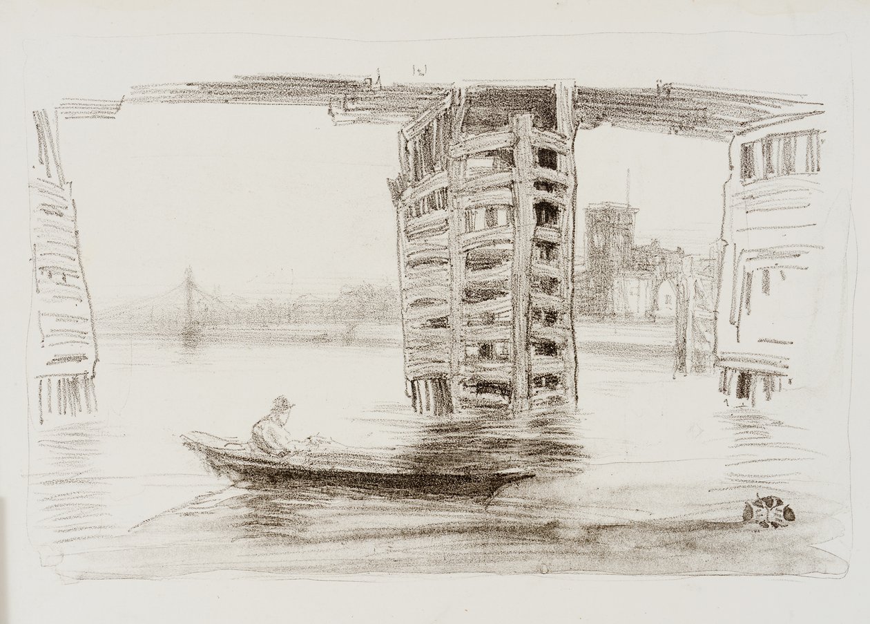 Široký most, 1878. od James Abbott McNeill Whistler