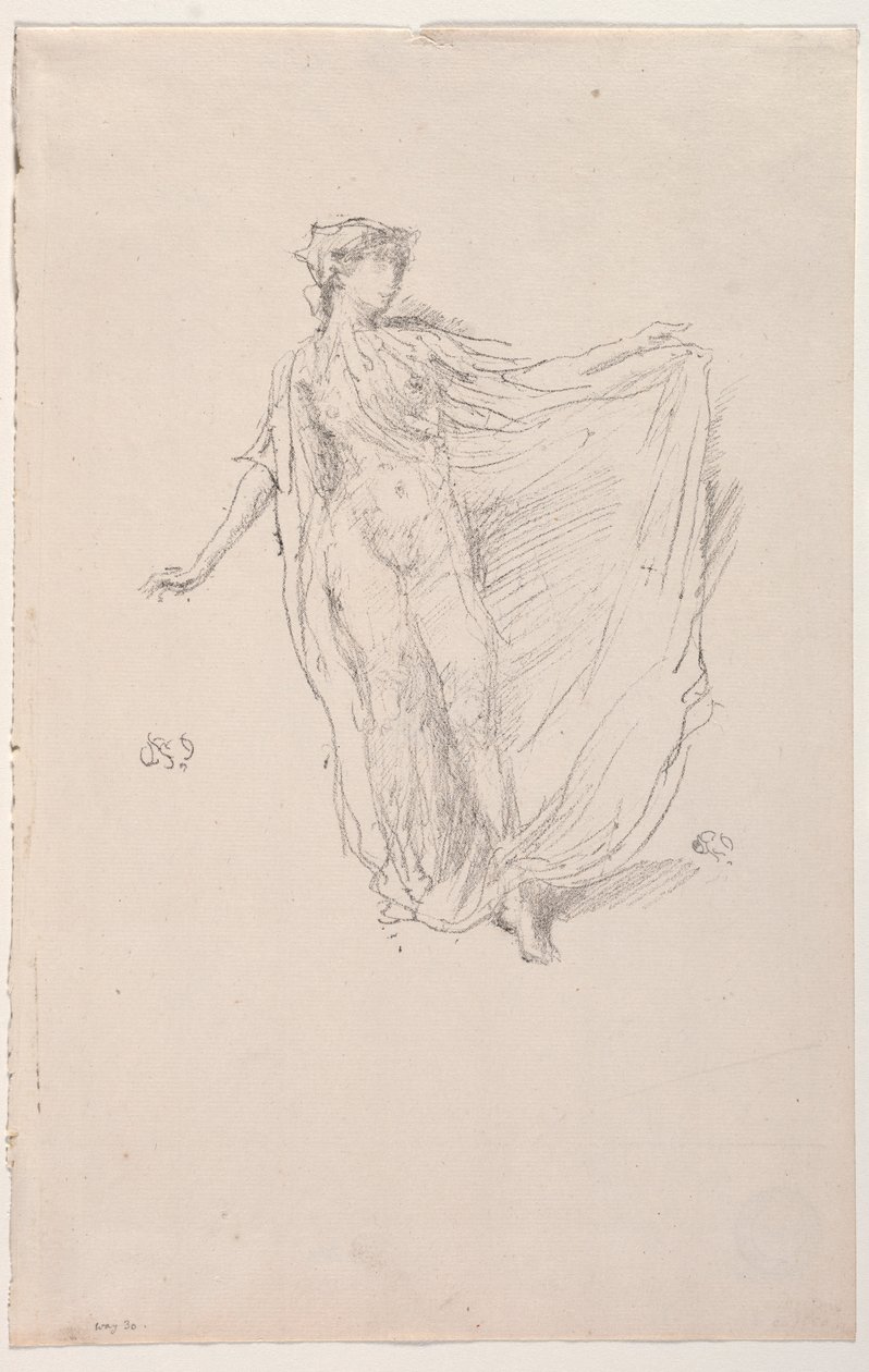 Tančící dívka, 1890. od James Abbott McNeill Whistler