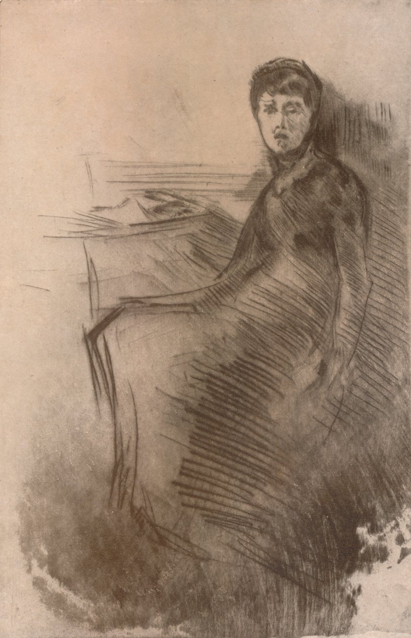 The Desk, c1870, 1904 od James Abbott McNeill Whistler