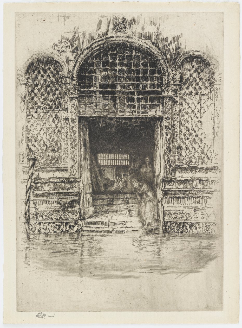 The Doorway, 1879-1880. od James Abbott McNeill Whistler