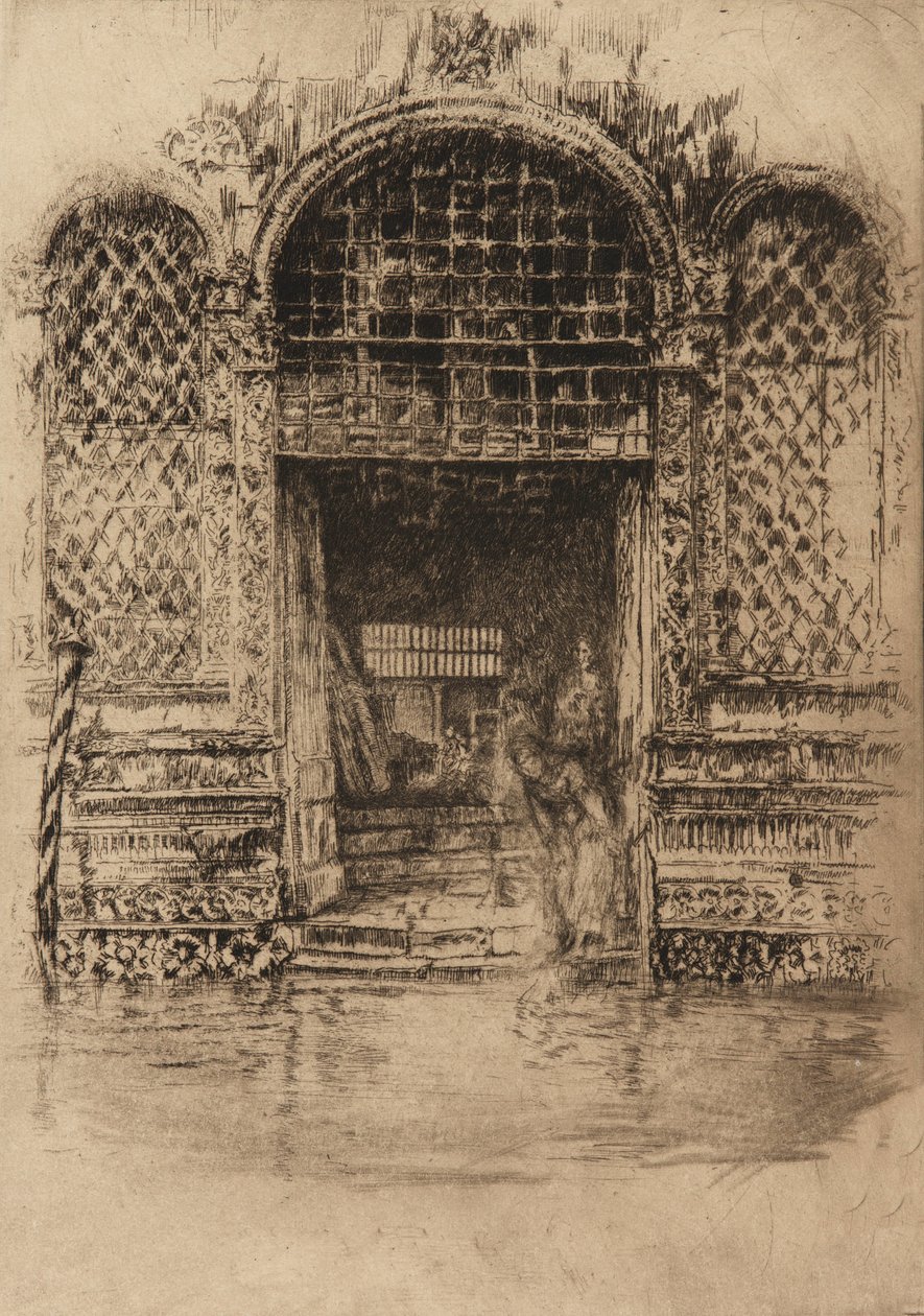 The Doorway, 1879-1880. od James Abbott McNeill Whistler