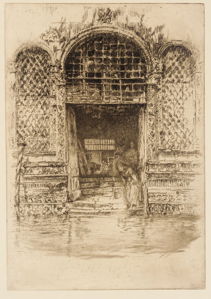 The Doorway, 1879-1880. od James Abbott McNeill Whistler
