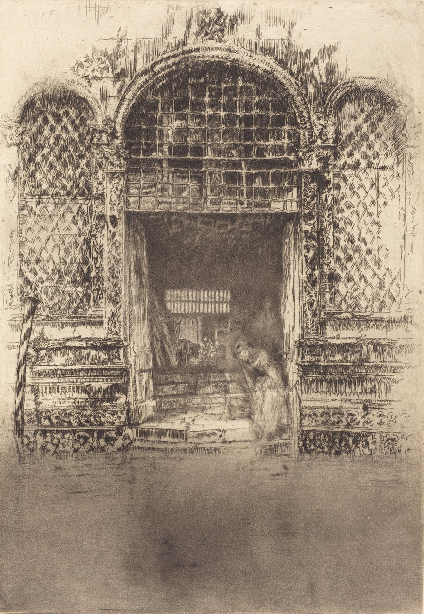 Dveře, 1880. od James Abbott McNeill Whistler