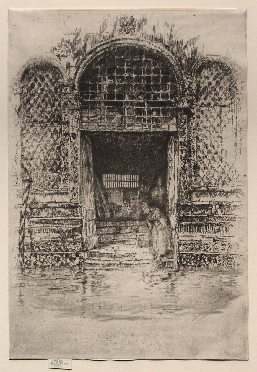Dveře, 1880. od James Abbott McNeill Whistler