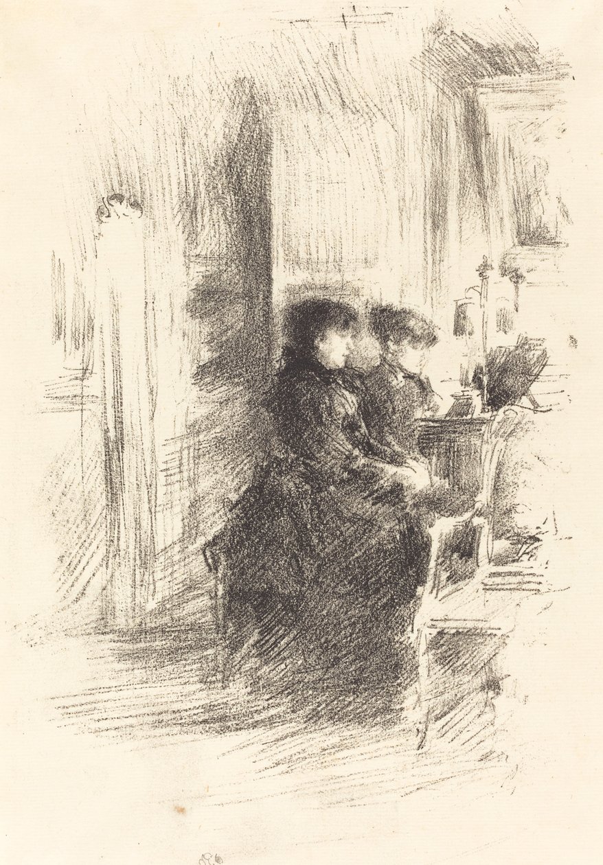 Duet, 1894. od James Abbott McNeill Whistler