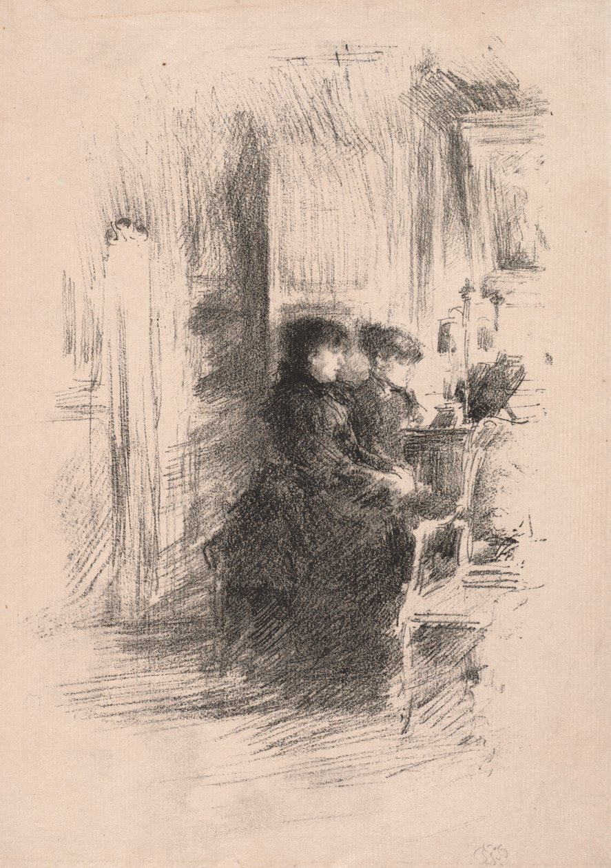 Duet, 1894. od James Abbott McNeill Whistler