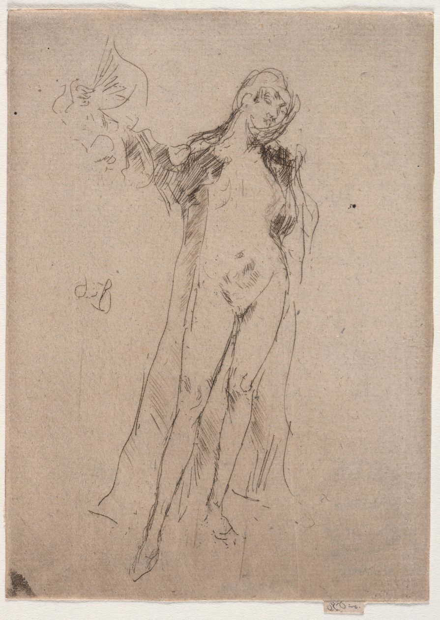 Model ventilátoru č. 3. od James Abbott McNeill Whistler