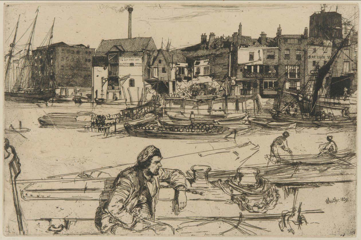 The Forge, 1861. od James Abbott McNeill Whistler