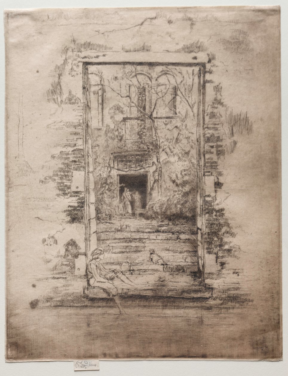 Zahrada. od James Abbott McNeill Whistler