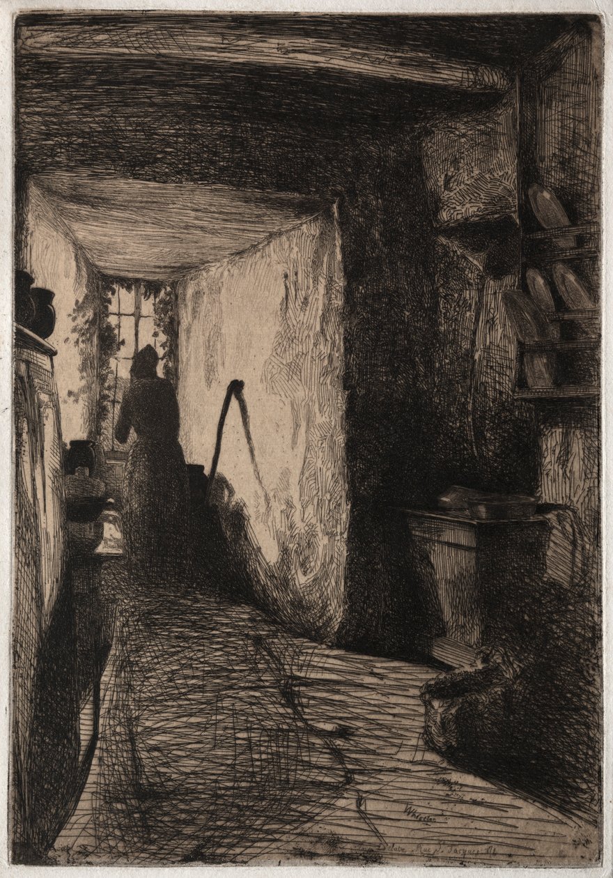 Kuchyně, 1858. od James Abbott McNeill Whistler
