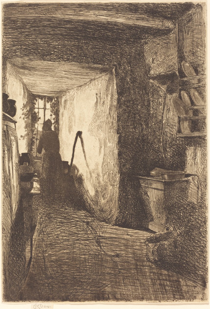 Kuchyně, 1858. od James Abbott McNeill Whistler