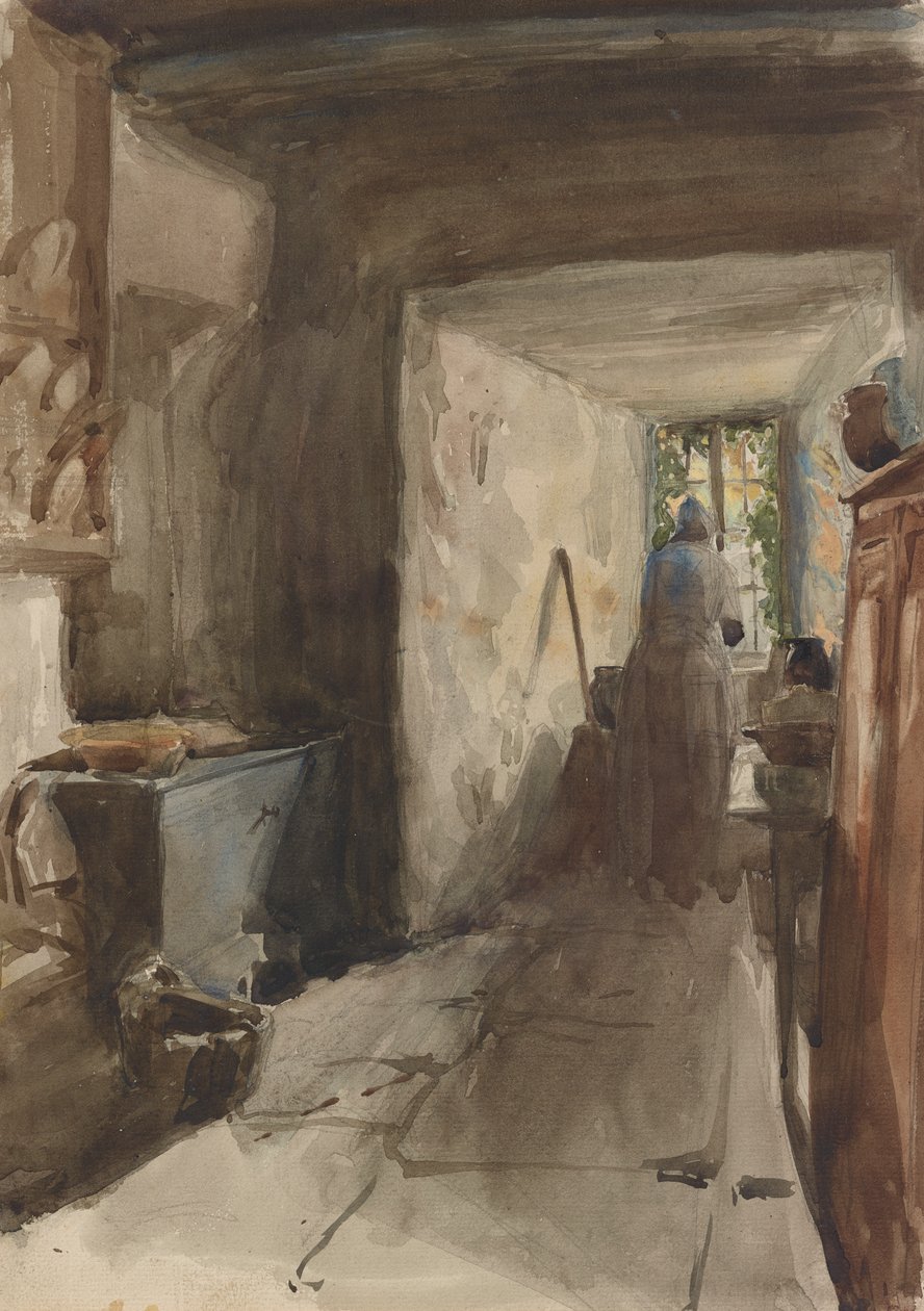 Kuchyně, 1858. od James Abbott McNeill Whistler