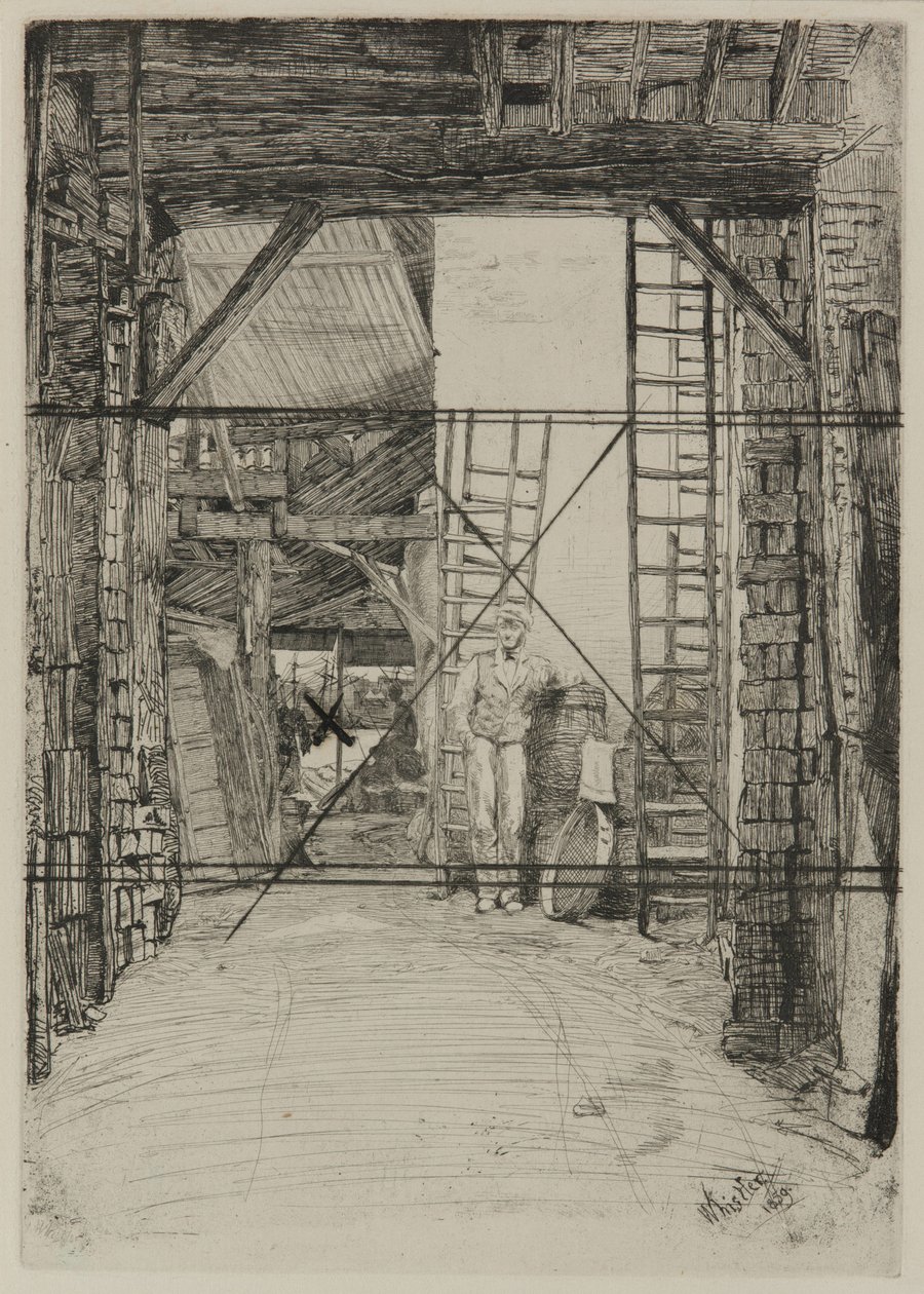 Vápenka, 1859. od James Abbott McNeill Whistler