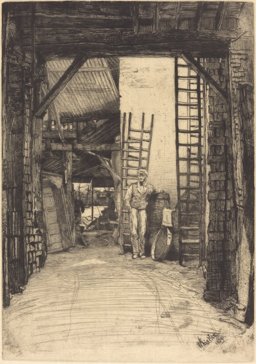 Vápenka, 1859. od James Abbott McNeill Whistler