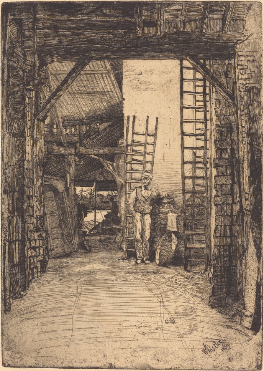 Vápenka, 1859. od James Abbott McNeill Whistler