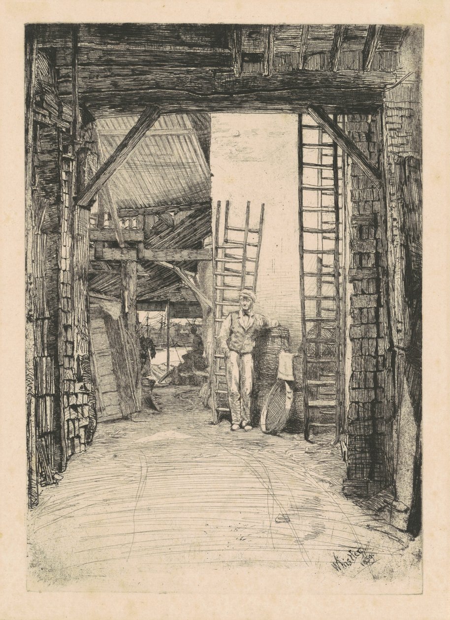 Vápenka, 1859. od James Abbott McNeill Whistler