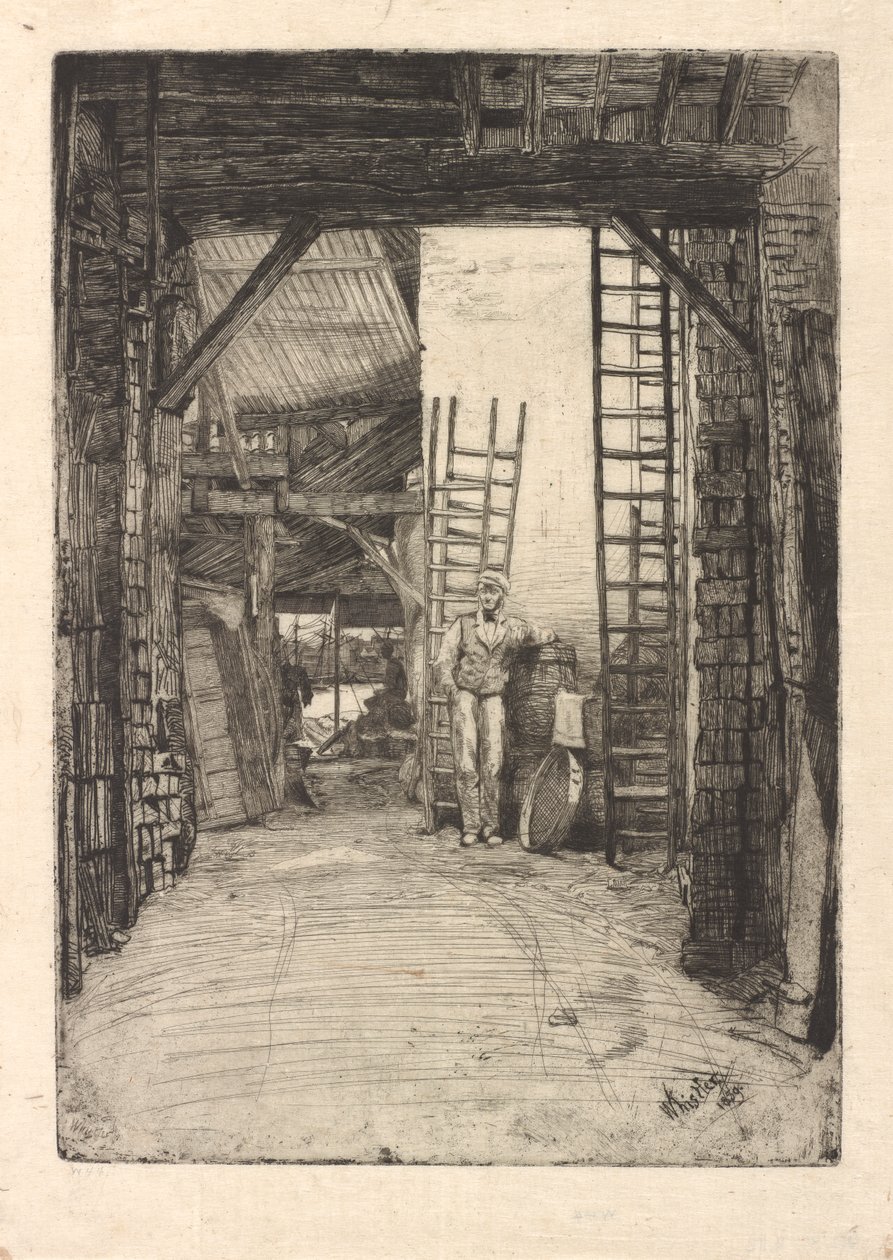 Vápenka, 1859. od James Abbott McNeill Whistler
