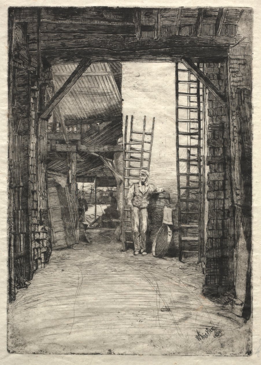 Vápenka, 1859. od James Abbott McNeill Whistler