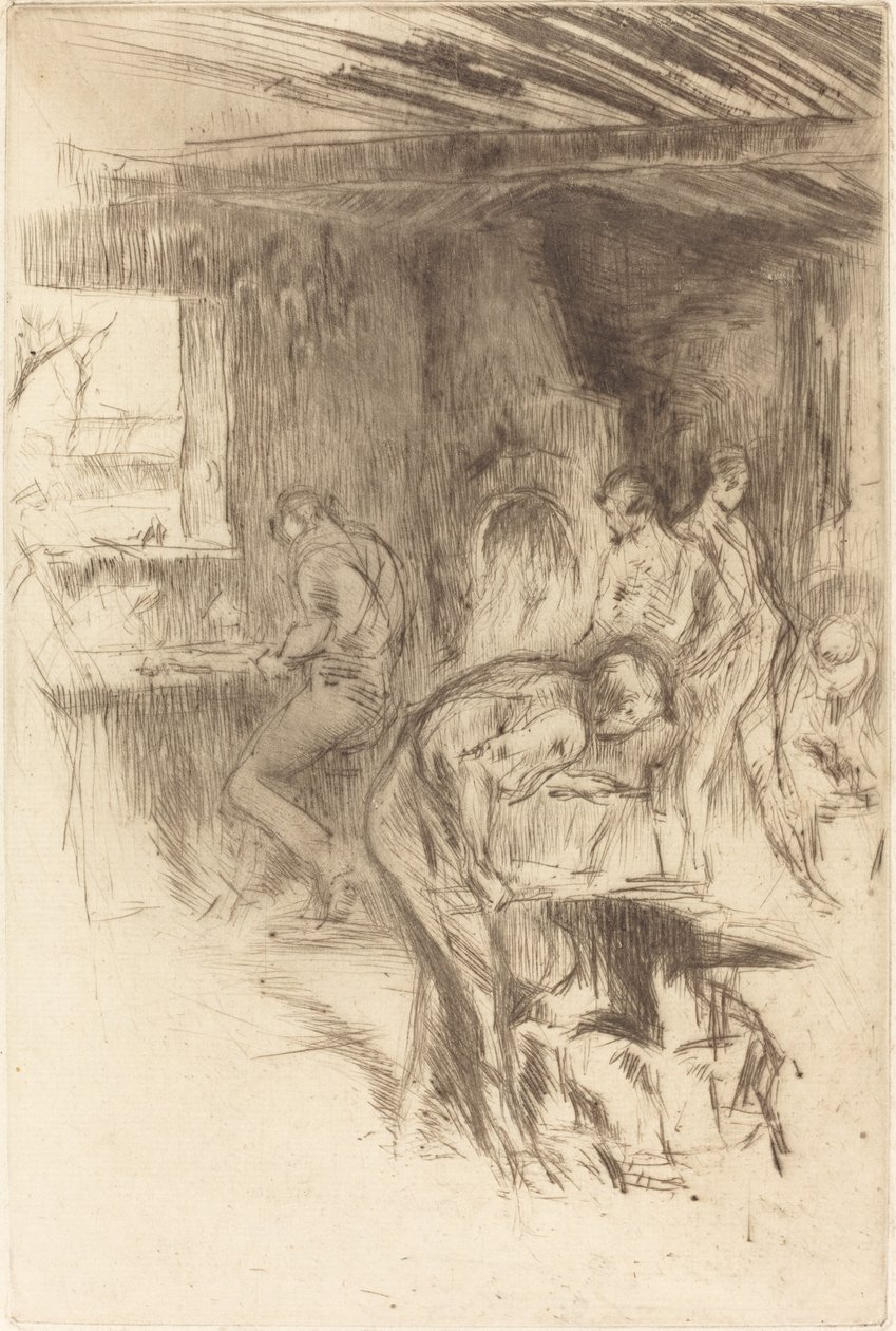 Malá kovárna, 1875. od James Abbott McNeill Whistler