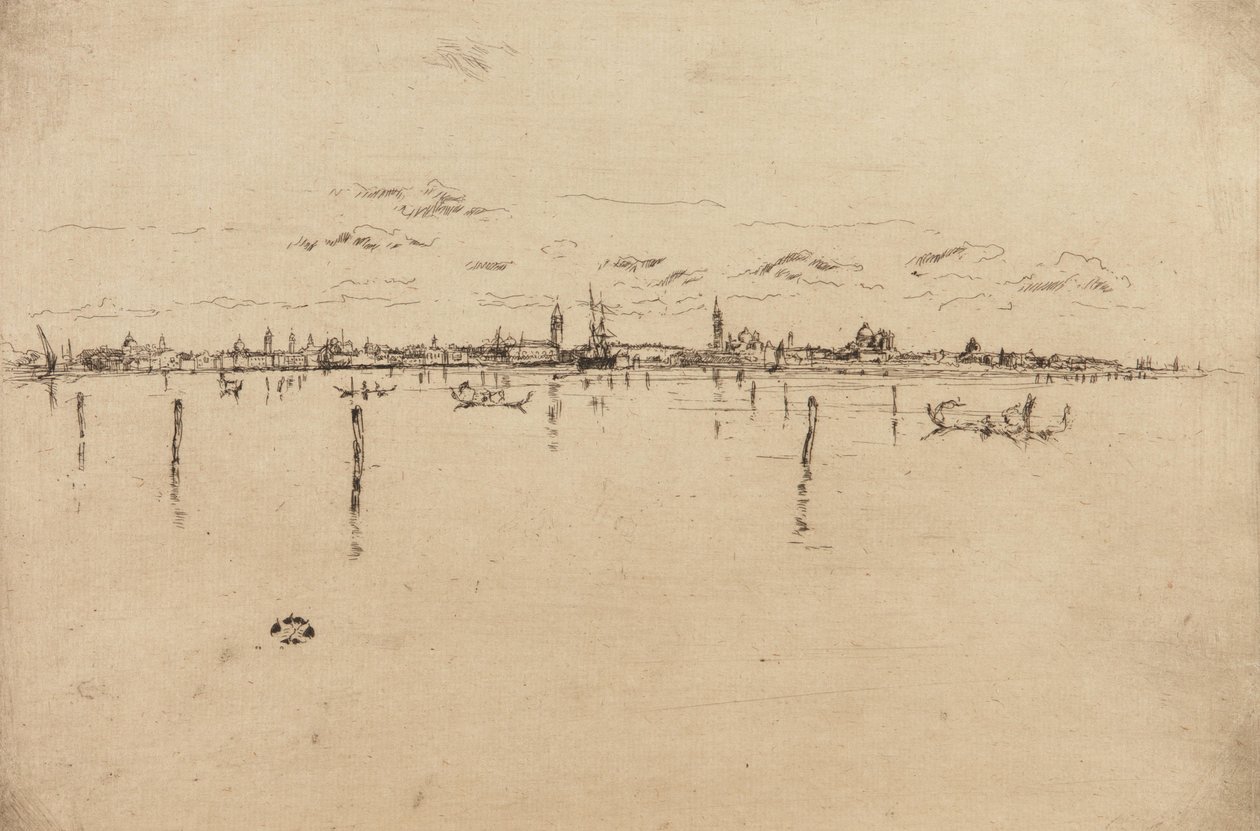 Malé Benátky, 1879-1880. od James Abbott McNeill Whistler
