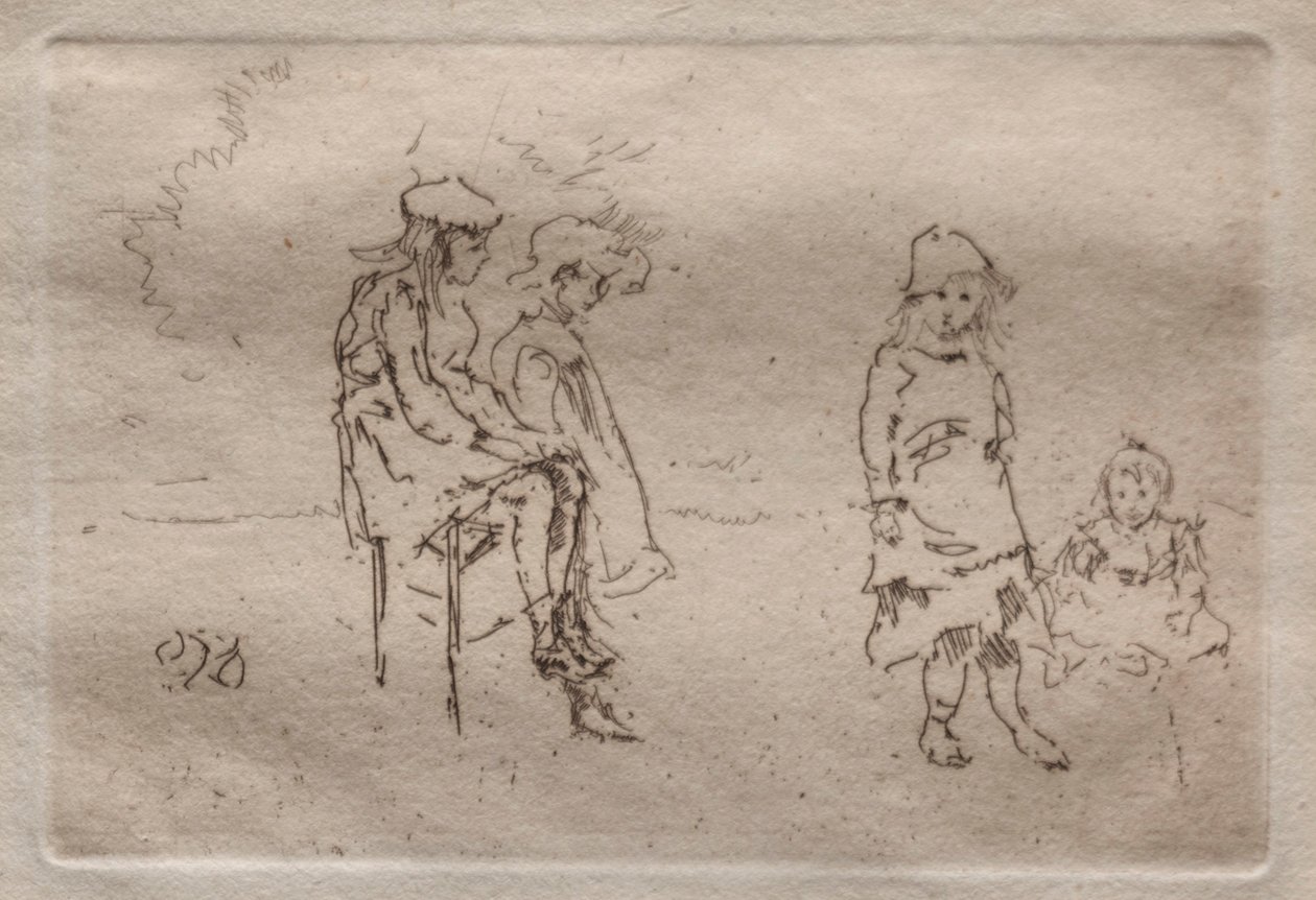 Děti Menpes. od James Abbott McNeill Whistler