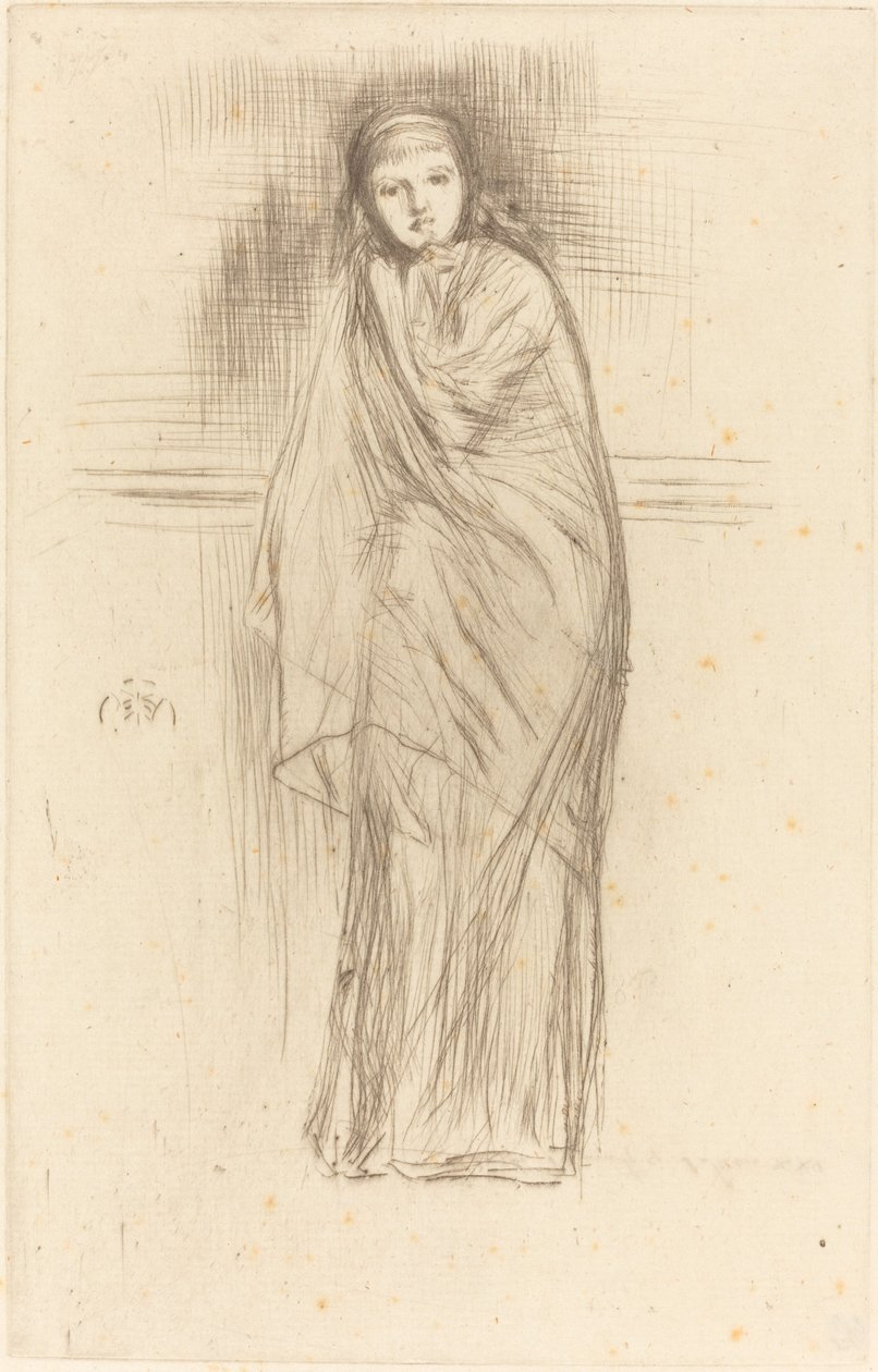 Odpočinek modelu, 1870. od James Abbott McNeill Whistler