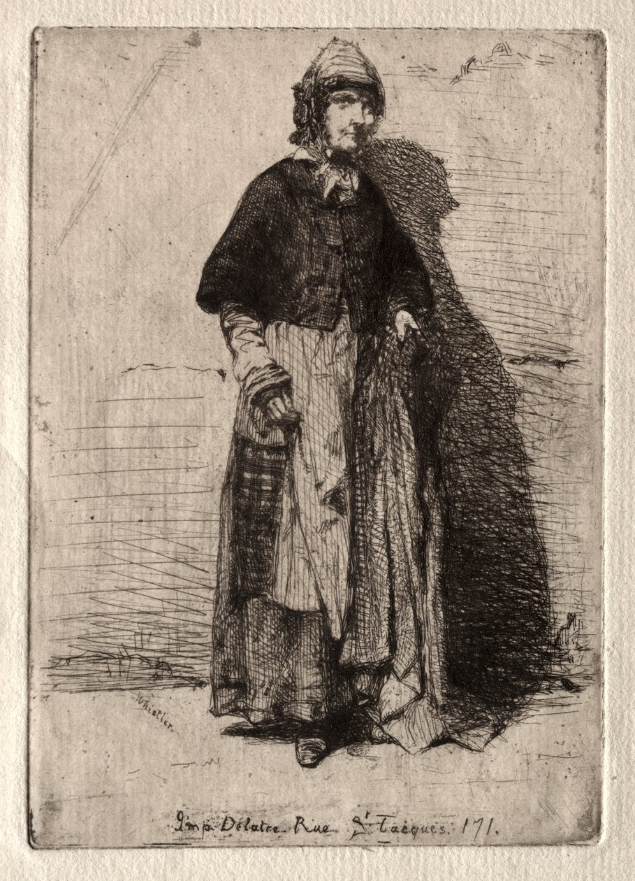 Matka Gerard, 1858. od James Abbott McNeill Whistler