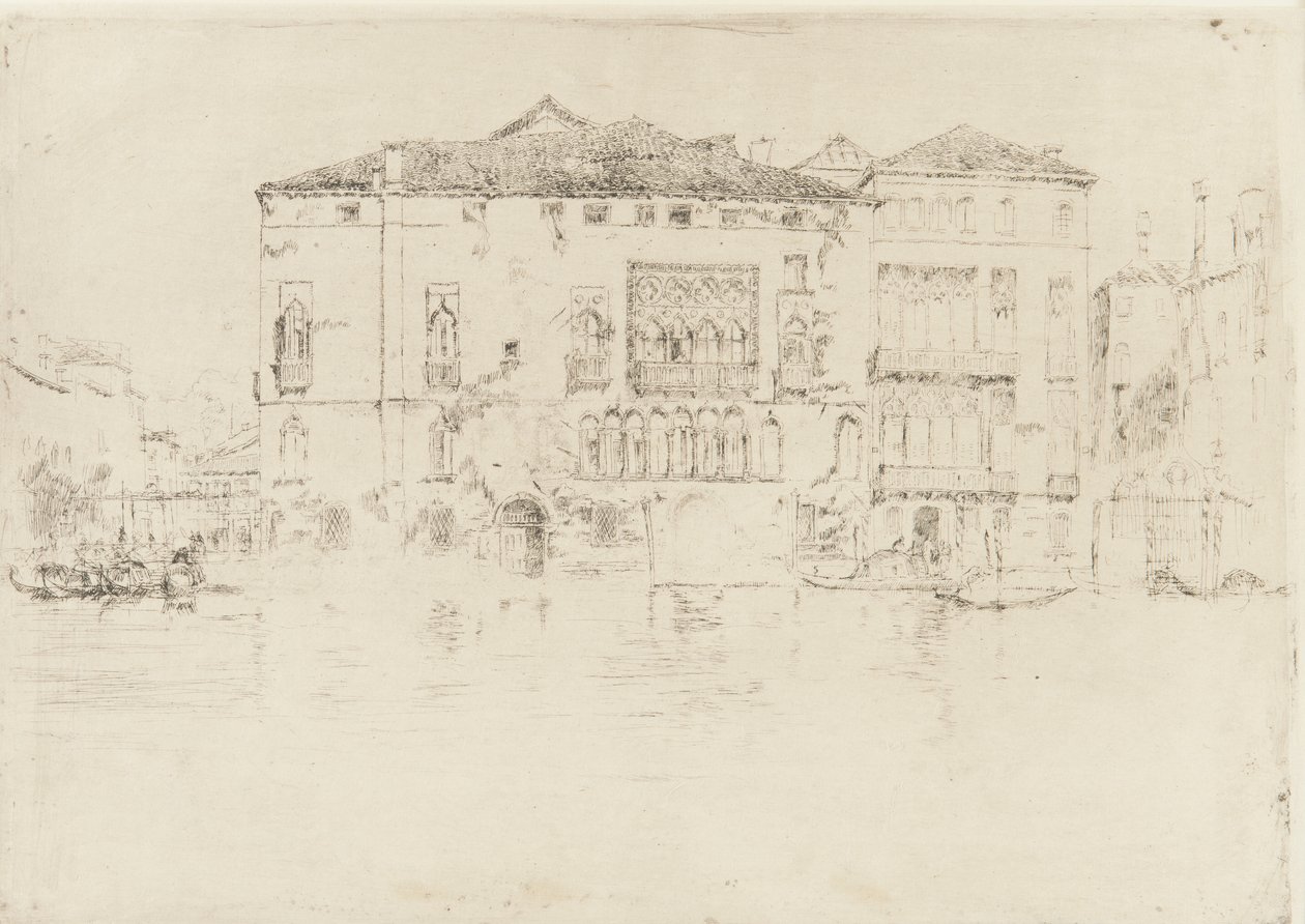Paláce, 1879-1880. od James Abbott McNeill Whistler