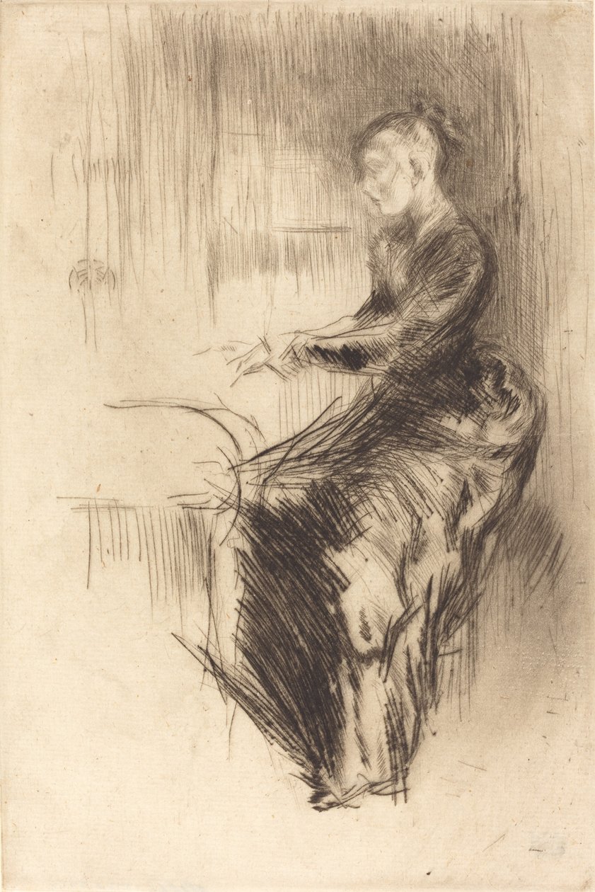Piano, 1875. od James Abbott McNeill Whistler