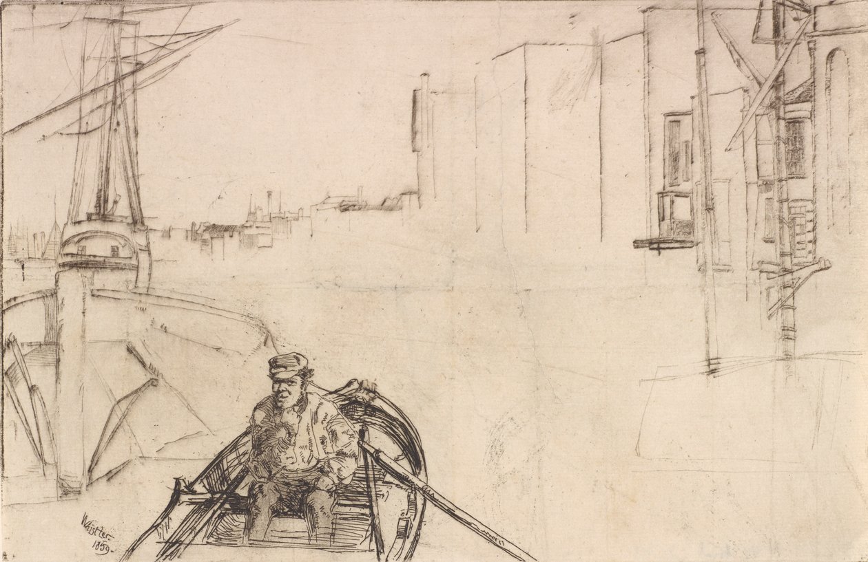 Bazén, 1859. od James Abbott McNeill Whistler