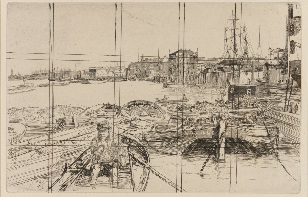 Bazén, 1859. od James Abbott McNeill Whistler