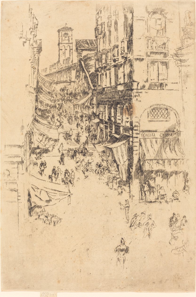 Rialto, 1880. od James Abbott McNeill Whistler