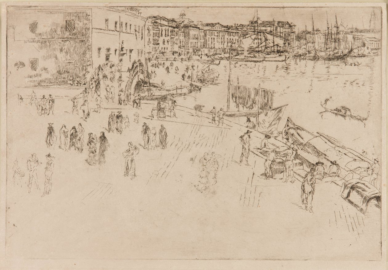 Riva, 1879-1880. od James Abbott McNeill Whistler