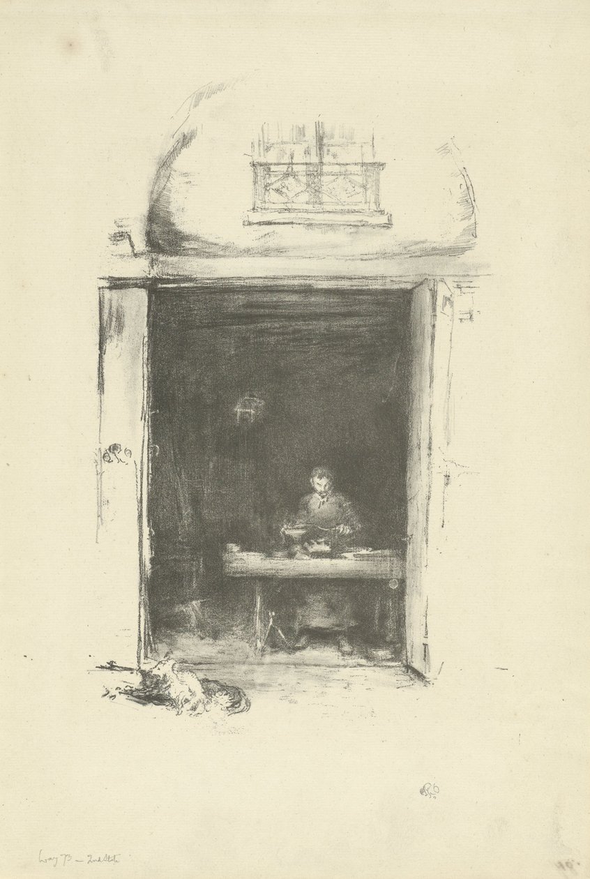 Smith, Passage du Dragon od James Abbott McNeill Whistler