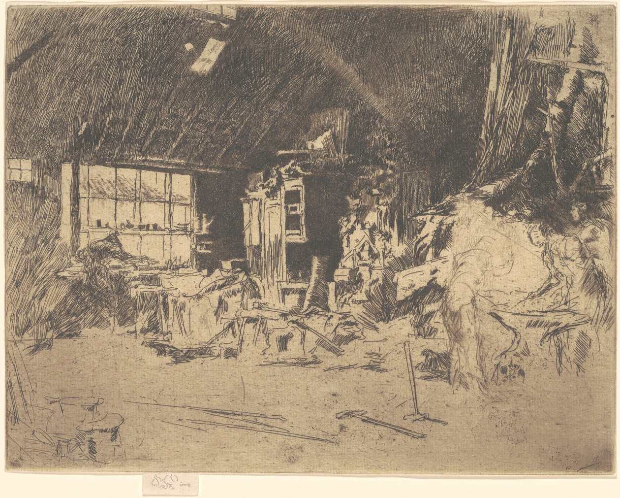 Kovárna, 1880. od James Abbott McNeill Whistler